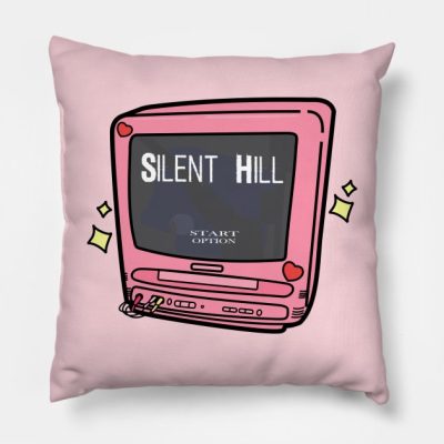 Girly Fun Time Throw Pillow Official Silent Hill Merch