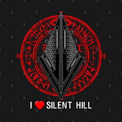 I Love Silent Hill Tapestry Official Silent Hill Merch