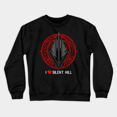 I Love Silent Hill Crewneck Sweatshirt Official Silent Hill Merch