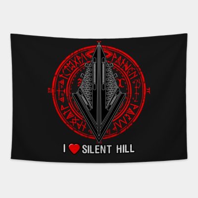 I Love Silent Hill Tapestry Official Silent Hill Merch