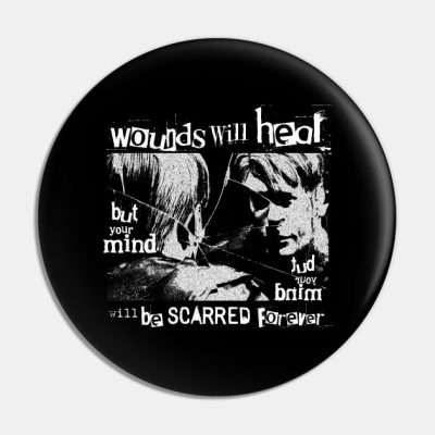 Wounds Will Heal Pin Official Silent Hill Merch