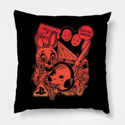 Silent Hill Throw Pillow Official Silent Hill Merch