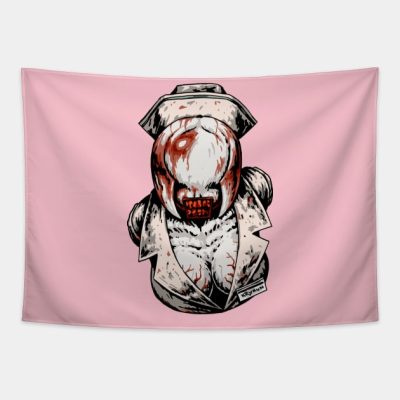 Silent Hill 2 Bubble Head Nurse Ps2 Tapestry Official Silent Hill Merch