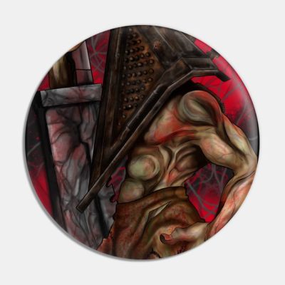 The Silent Terror Pin Official Silent Hill Merch