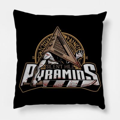 Silent Hill Pyramids Sports Team Throw Pillow Official Silent Hill Merch