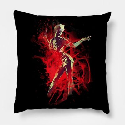 145 Nurse Sh Throw Pillow Official Silent Hill Merch