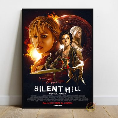 Silent Hill Movie Poster Home Decor Canvas Art Silk Posters and Prints Wall Art For Cafe 14 - Silent Hill Store