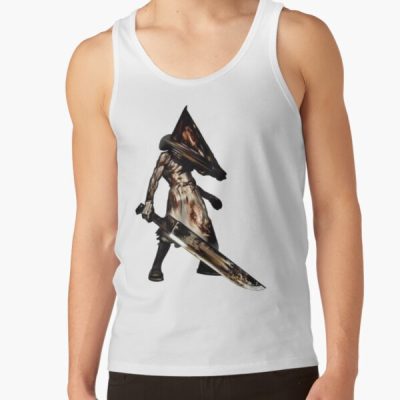 Pyramid Head (Red Pyramid Thing) Tank Top Official Silent Hill Merch