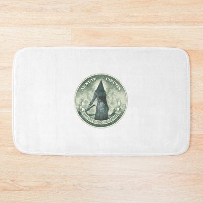 Pyramid Head Silent Hill One Dollar Bill Bath Mat Official Silent Hill Merch