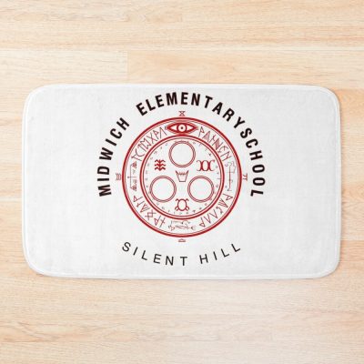 Midwich Elementary School - Silent Hill Logo Bath Mat Official Silent Hill Merch