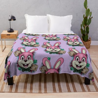 Robbie The Rabbit Silent Hill 3 Throw Blanket Official Silent Hill Merch