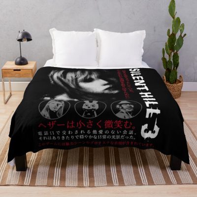 Silent Hill Horror Throw Blanket Official Silent Hill Merch