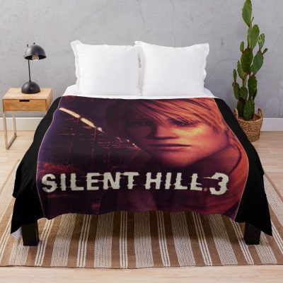 Silent Hill 3 - Box Art Cover (Original Version) Throw Blanket Official Silent Hill Merch