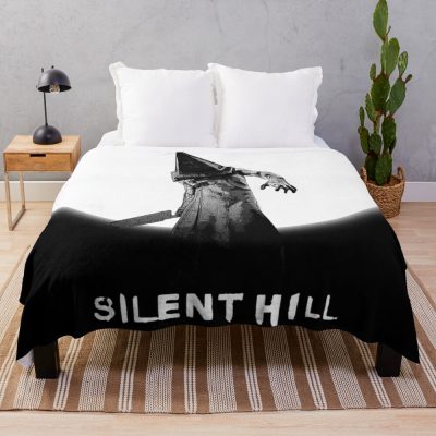 Silent Hill /  Pyramid Head Throw Blanket Official Silent Hill Merch