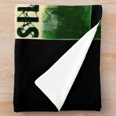 Silent Hill 2 - Ps2 Original Box Art (Green Cover) (Neon) Throw Blanket Official Silent Hill Merch