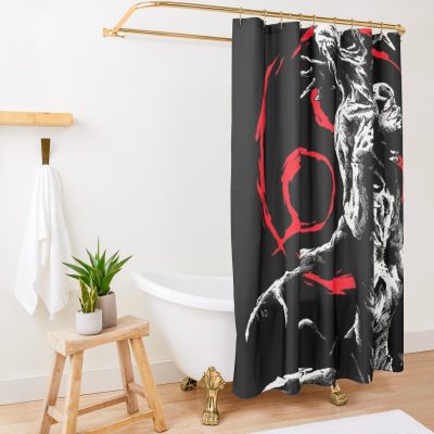 Asphyxia Silent Hill Homecoming Shower Curtain Official Silent Hill Merch