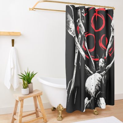 Amneon Silent Hill Homecoming Shower Curtain Official Silent Hill Merch