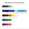 tank top color chart - Silent Hill Store